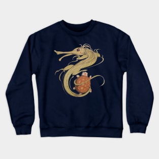 dragon and turtle Crewneck Sweatshirt